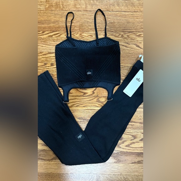 Black Ribbed Two-Piece Set NWT
Alo - Picture 4 of 5